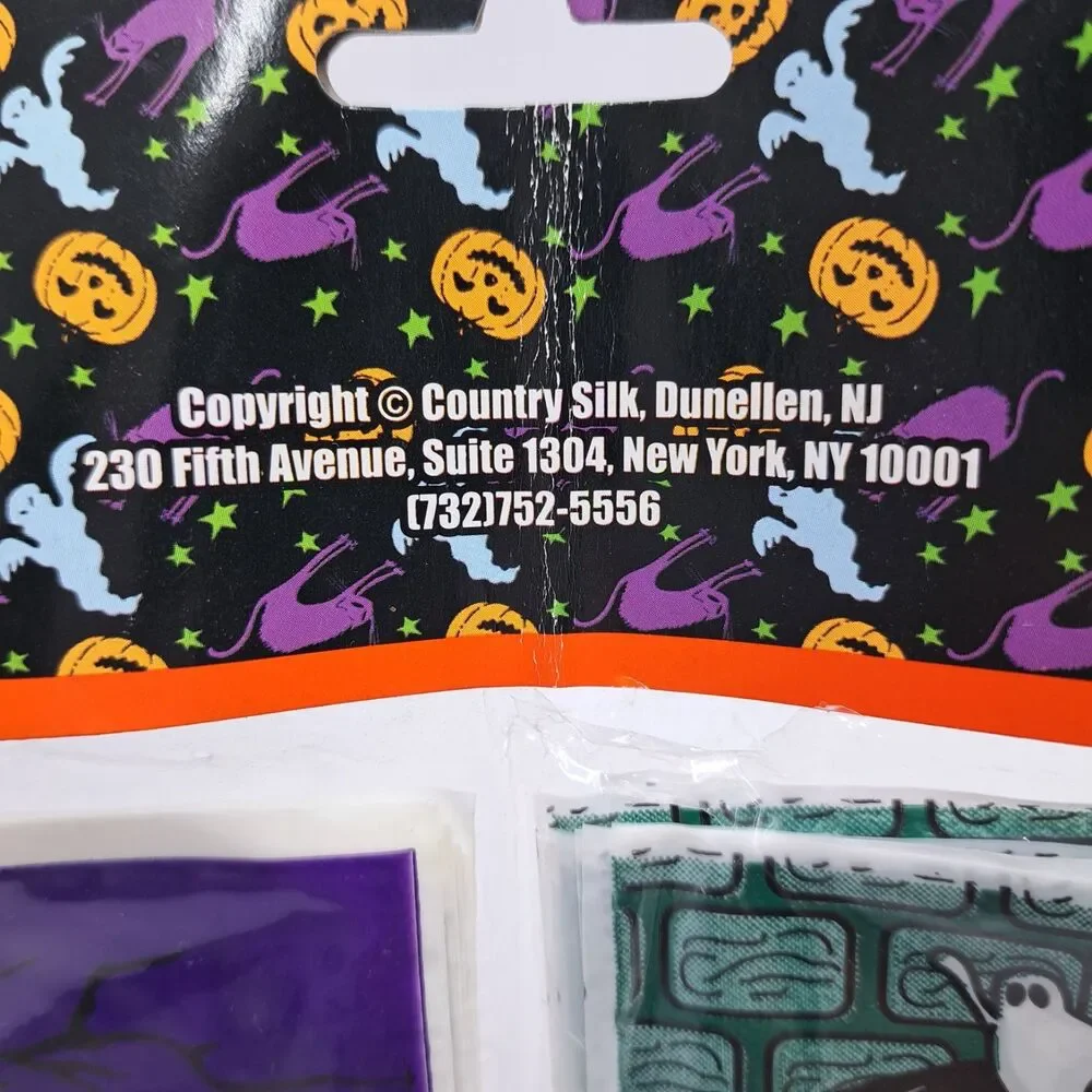 Vintage Halloween Treat Bags Goody Pack Loot Ghost Witch Pumpkin 90s Fun World